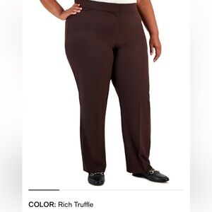 JM Collection Plus size 22P petite brown​